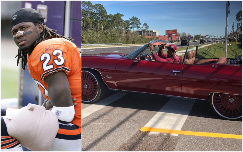 Devin Hester – Chevrolet Impala, Estimated $250K | Alamy Stock Photo by UPI Photo/Brian Kersey & Instagram/@devin_d_hester_23