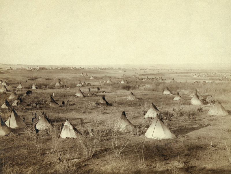 Sioux Indian Teepees | Getty Images Photo by HUM Images/Universal Images Group