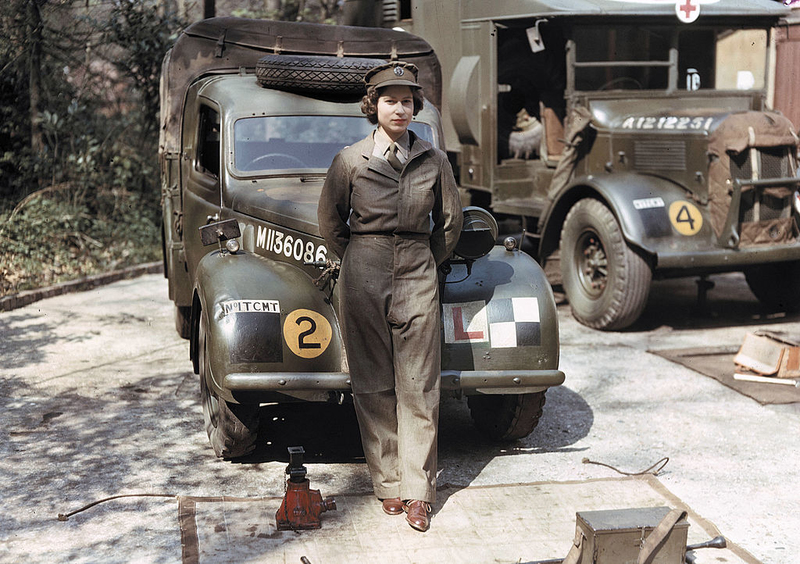 The Queen in the Military | Getty Images Photo by Mark Cuthbert/UK Press