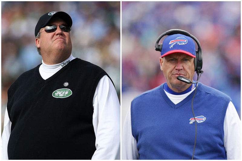 Rex Ryan – 105 libras | Getty Images Photo by Donald Miralle & Brett Carlsen