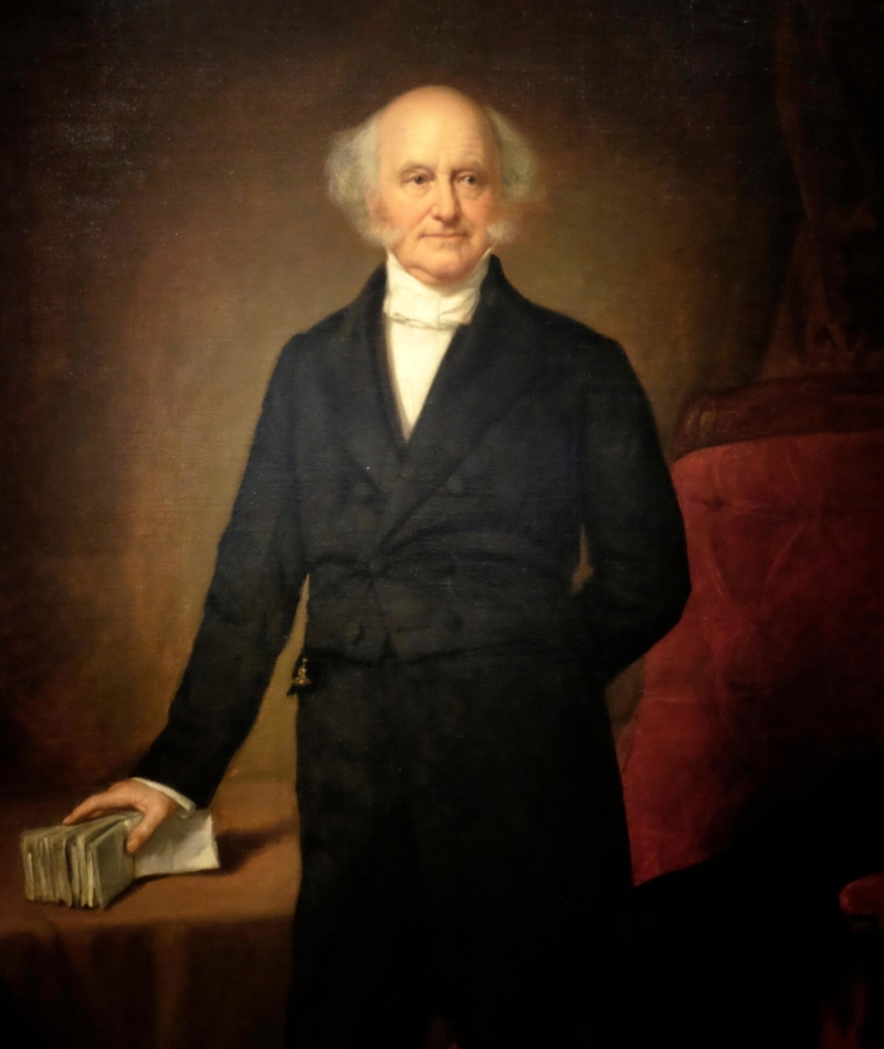 24. Martin Van Buren (No. 8) - IQ 146 | Alamy Stock Photo by Niday Picture Library