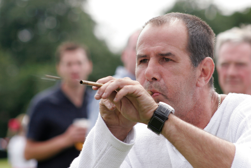 Pea Shooting Championships | Alamy Stock Photo