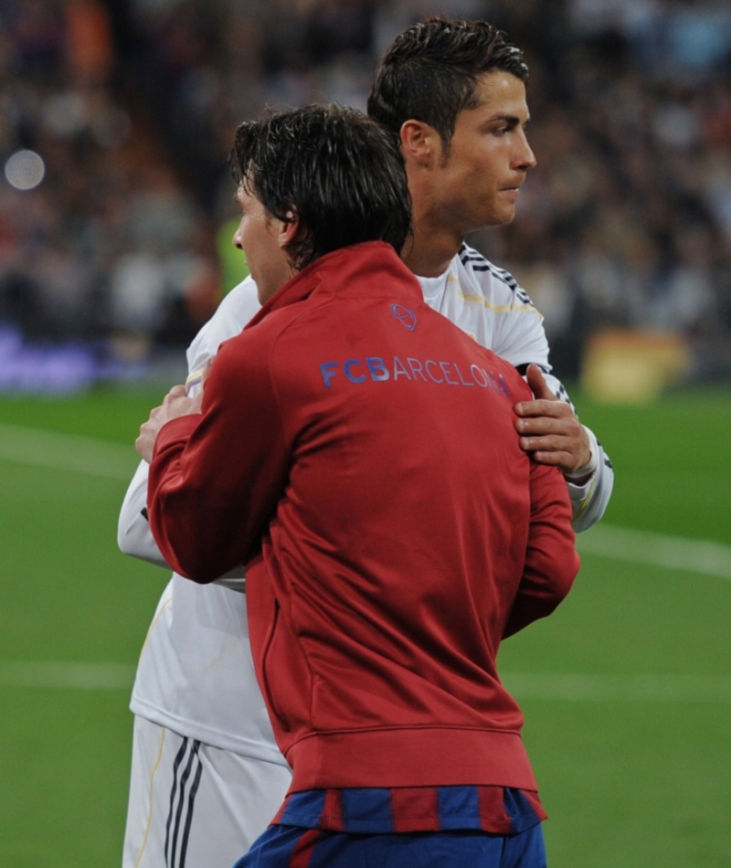 Ronaldo and Messi — Teammates | Getty Images Photo by Jasper Juinen