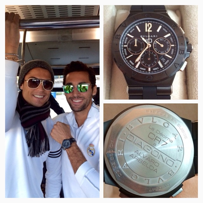 You Get a Watch, You Get a Watch! | Twitter/@aarbeloa17