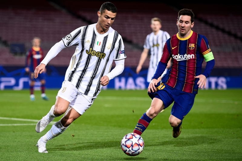 Messi and Ronaldo | Alamy Stock Photo