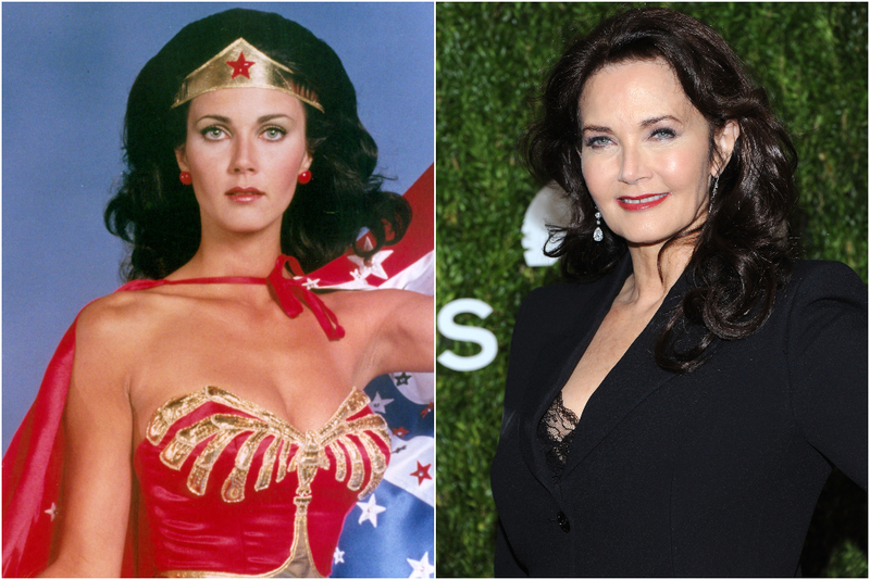 Lynda Carter | Alamy Stock Photo by Moviestore Collection Ltd & Getty Images Photo by Desiree Navarro