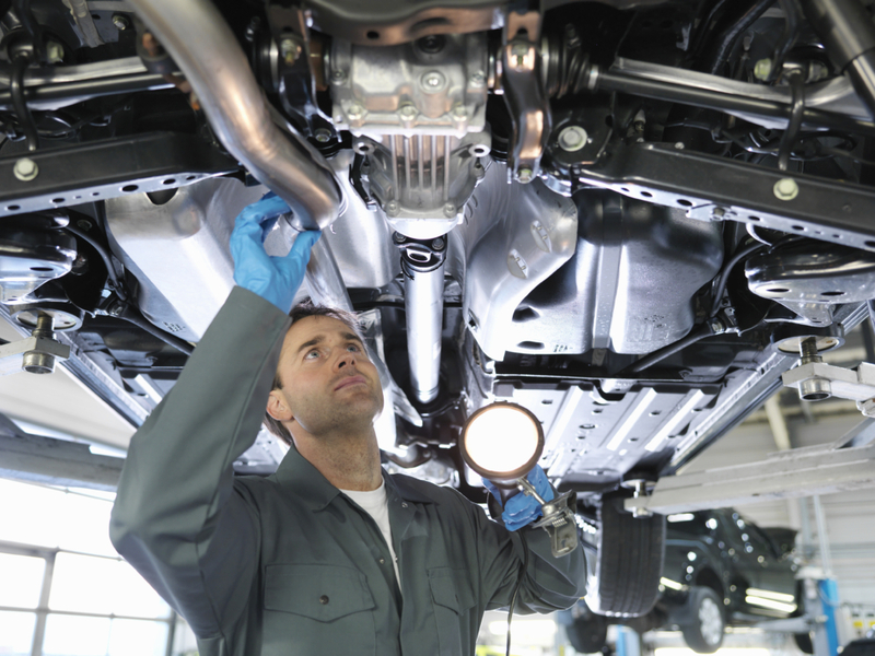 Place a Panel Underneath Your Car | Getty Images Photo by Monty Rakusen