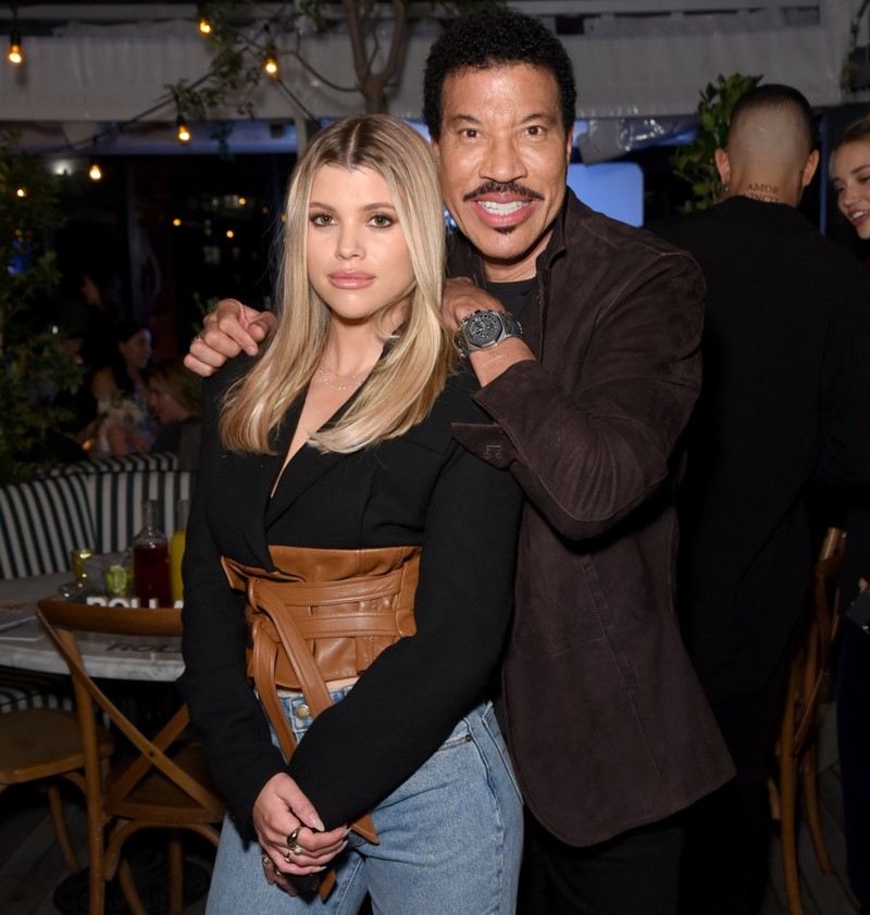 Lionel Richie y Sofia Richie | Getty Images Photo by Presley Ann