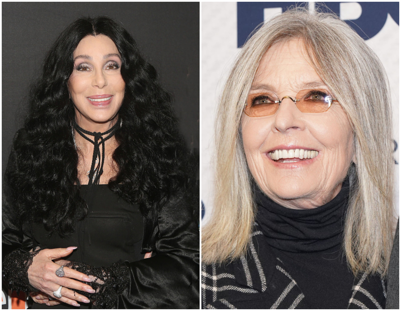 Cher y Diane Keaton-1946 | Getty Images Photo by Bruce Glikas/FilmMagic & Rachel Luna/WireImage