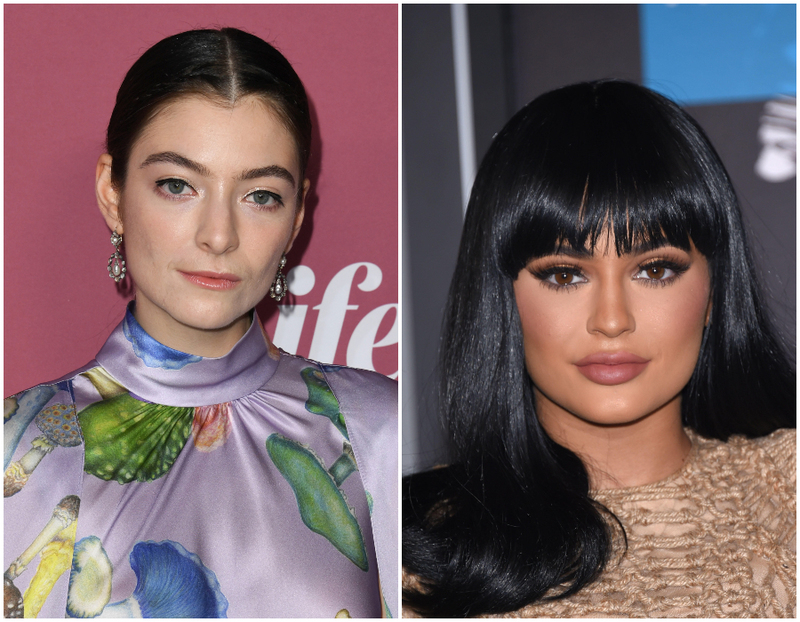 Lorde y Kylie Jenner-1996 | Getty Images Photo by Jon Kopaloff/WireImage/Alamy Stock Photo