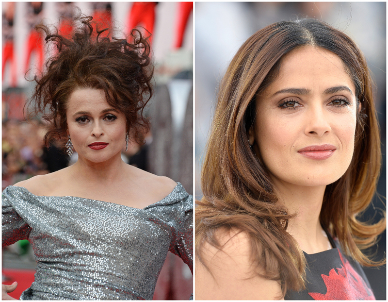 Helena Bonham Carter y Salma Hayek-1966 | Getty Images Photo by David M. Benett/ & Pascal Le Segretain