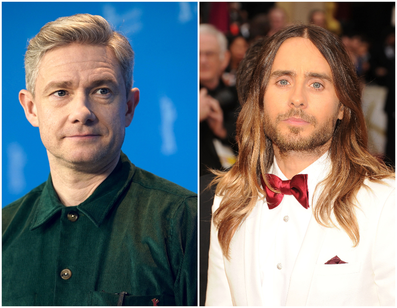 Martin Freeman y Jared Leto- 1971 | Shutterstock/Alamy Stock Photo