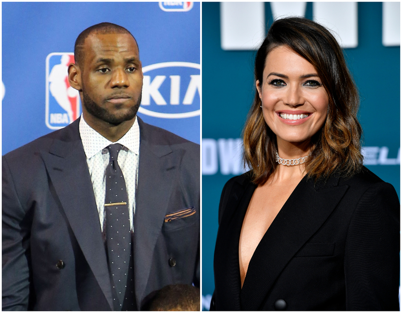 LeBron James y Mandy Moore-1984 | Getty Images Photo by Alexander Tamargo/WireImage & Frazer Harrison