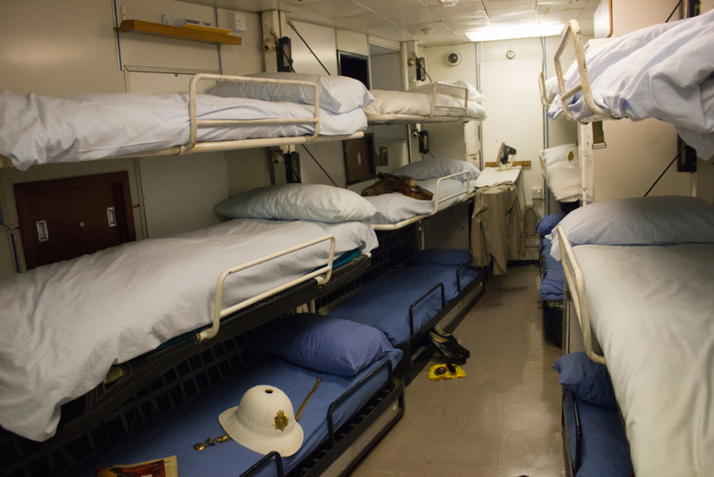 Cramped Cabins | Alamy Stock Photo by Mark Evans 