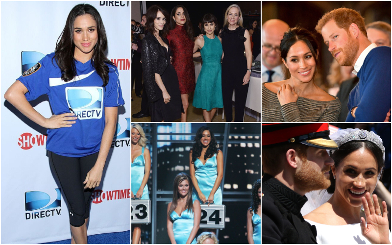 Las insólitas fotos de Meghan Markle antes de la realeza | Getty Images Photo by Rob Kim & Stefanie Keenan & Trae Patton/NBCU Photo Bank/NBCUniversal & Ben Birchall - WPA Pool & Alamy Stock Photo