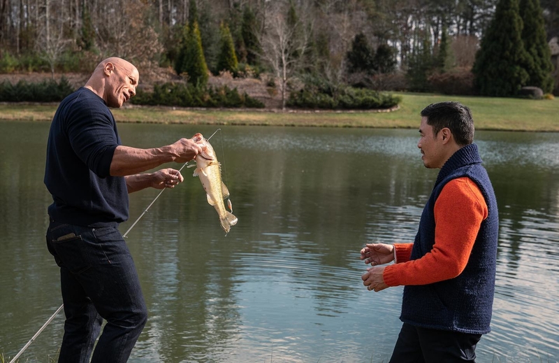 He's an Amateur Fisherman | Instagram/@therock