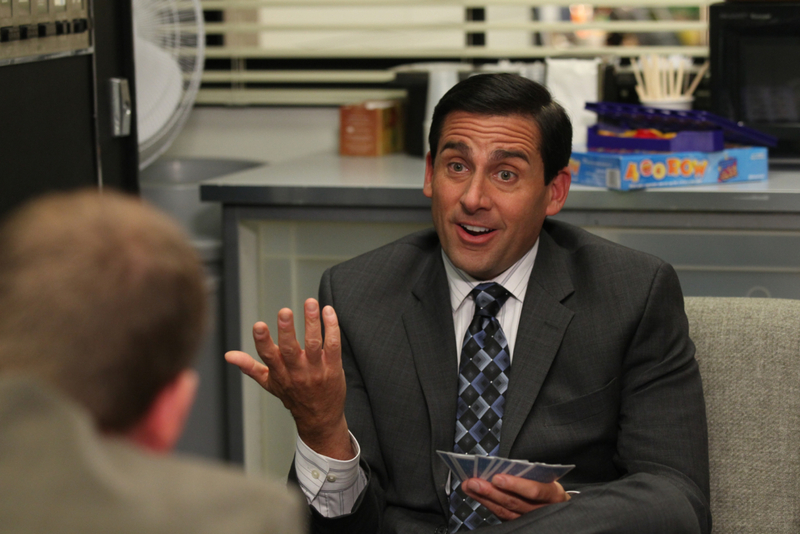 Steve Carell on “The Office” | MovieStillsDB Photo by jeffw616/production studio