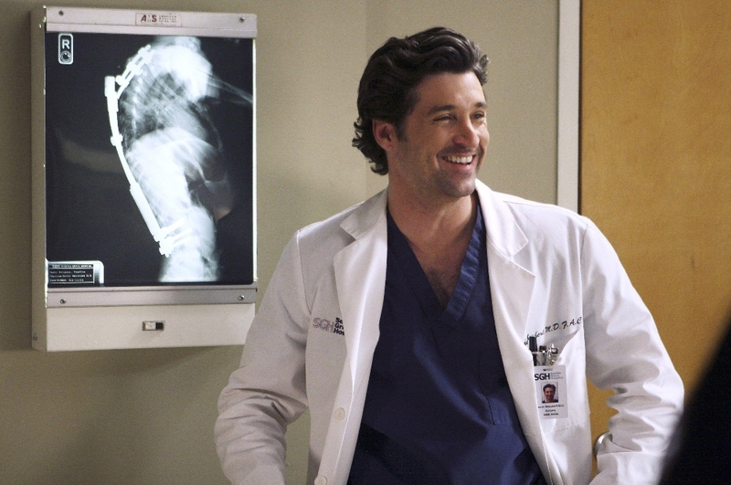 Patrick Dempsey on “Grey’s Anatomy” | Alamy Stock Photo by Maximum Film