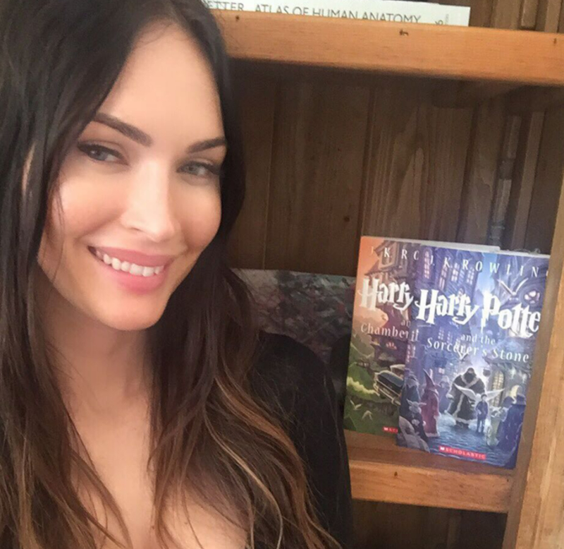 ¡Ama Harry Potter! | Instagram/@meganfox