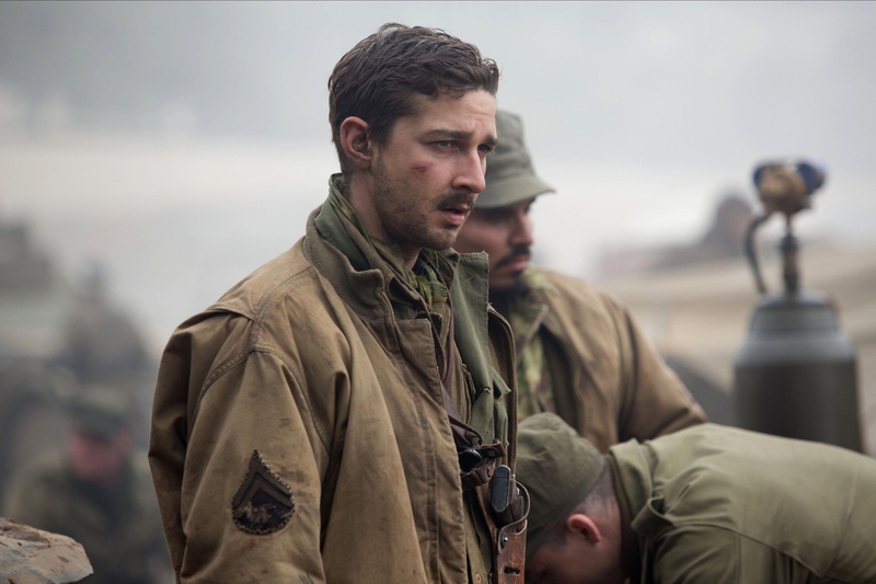 Shia LaBeouf – Fury | Alamy Stock Photo by AJ Pics/COLUMBIA PICTURES