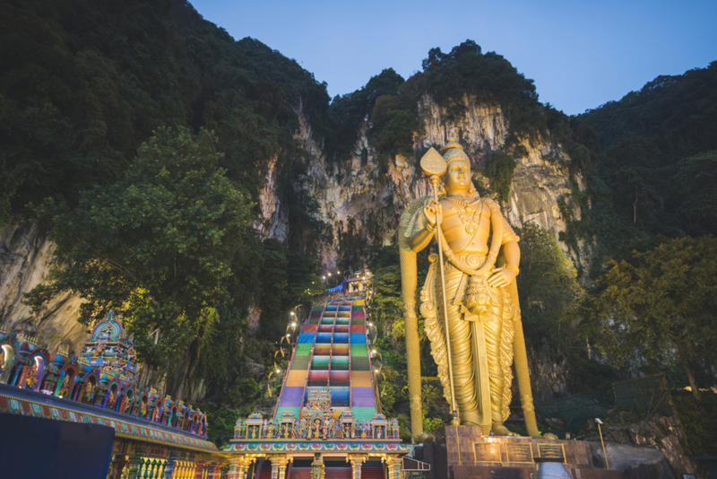 Lord Murugan Statue Then | Getty Images Photo by Oleksii Karamanov