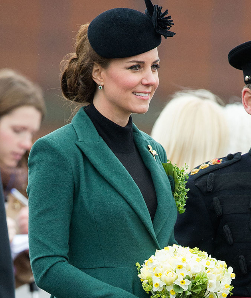 Vestido verde de Emilia Wickstead - Marzo 2013 | Getty Images Photo by Samir Hussein/WireImage