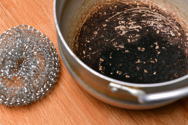 Clean Burnt Pots and Pans | Shutterstock Photo by Bk87