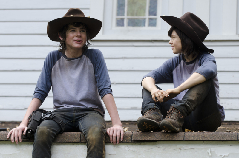 Chandler Riggs’s Stunt Double Is the Complete Opposite Of Him | MovieStillsDB