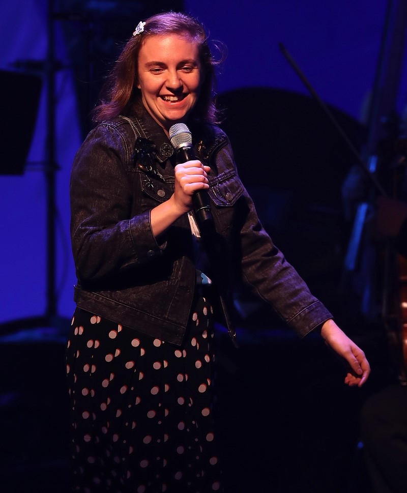 Lena Dunham | Getty Images Photo by Justin Sullivan