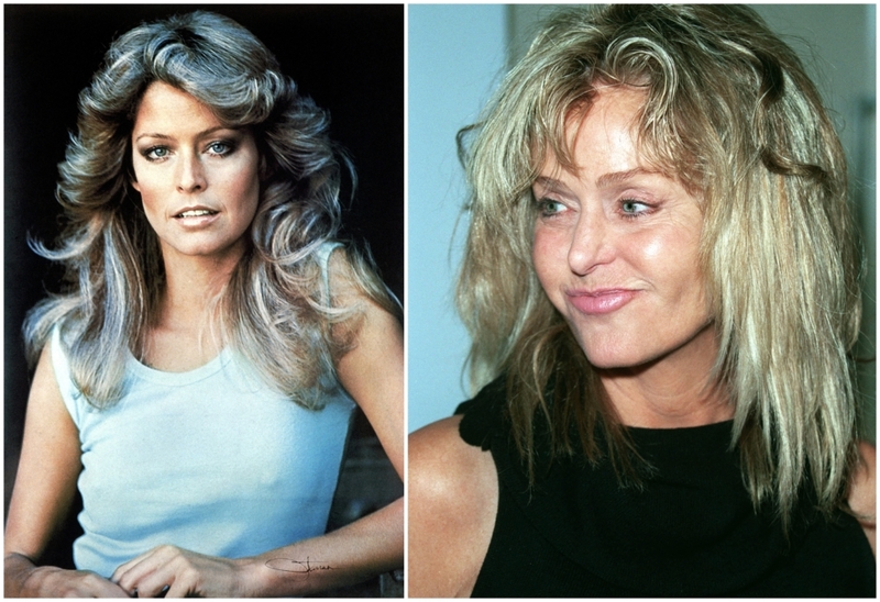 Farrah Fawcett (1970er) | Getty Images Photo by Henry Groskinsky/The LIFE Images Collection & Alamy Stock Photo 