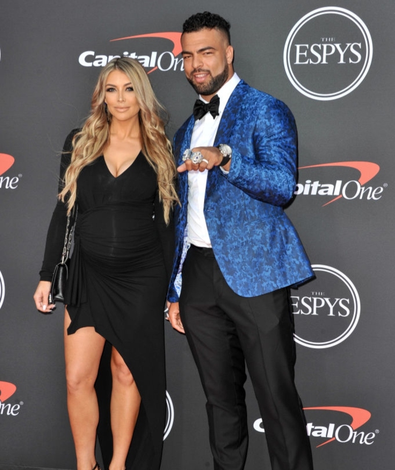 Kyle Van Noy und Marissa Powell | Getty Images Photo by Allen Berezovsky/WireImage