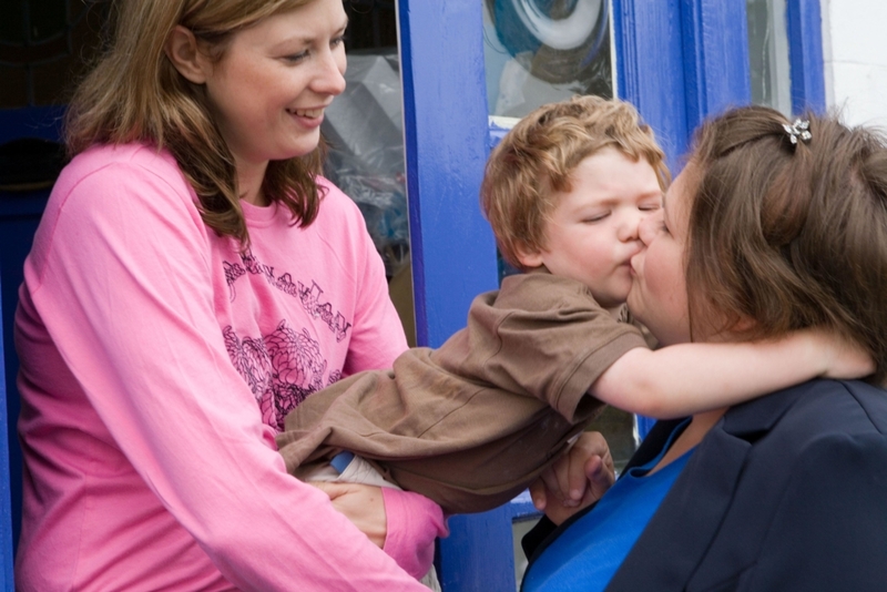 Die Rettung für ein Kind | Alamy Stock Photo