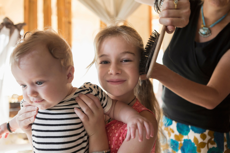 Große glückliche Familie | Alamy Stock Photo