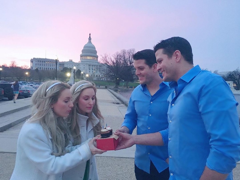 A Proposal of a Lifetime | Instagram/@salyerstwins