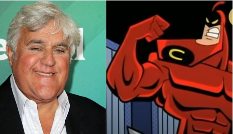 Jay Leno – The Fairly OddParents | Shutterstock & Youtube.com/Thiago Tlv