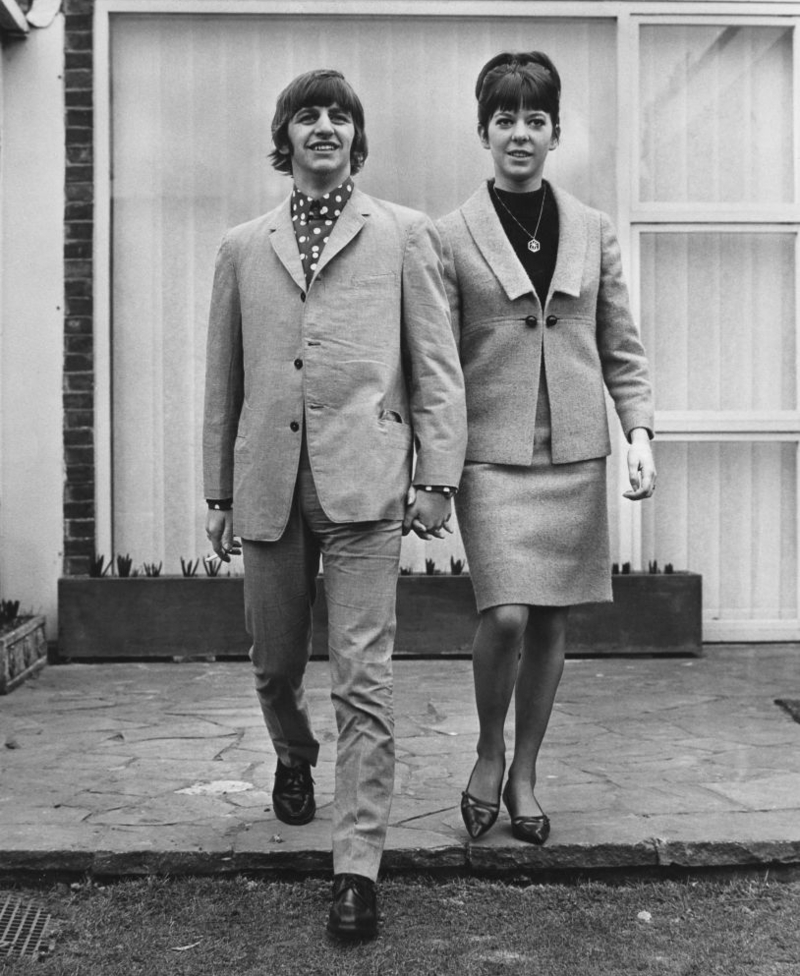 Ringo Starr und Maureen Tigrett | Getty Images Photo by Central Press/Hulton Archive