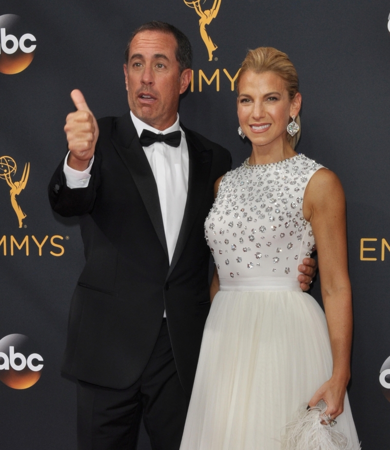 Jerry und Jessica Seinfeld | Alamy Stock Photo y Christine Chew/UPI