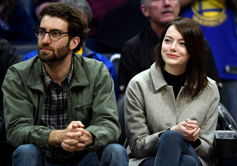 Emma Stone und Dave McCary | Getty Images Photo by Kevork Djansezian