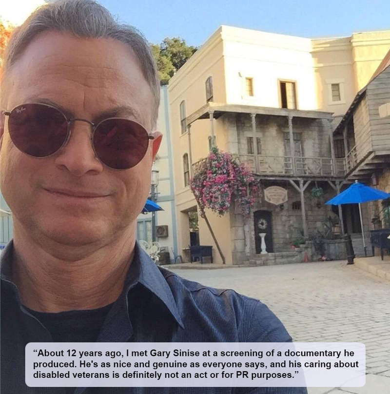 Gary Sinise | Instagram/@garysiniseofficial