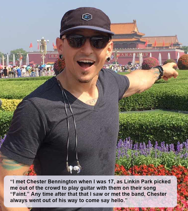 Chester Bennington | Instagram/@chesterbe