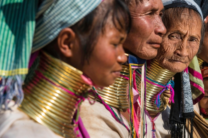 Wollen Kayan-Frauen wie Drachen aussehen? | Alamy Stock Photo by LEMAIRE StΘphane/hemis.fr