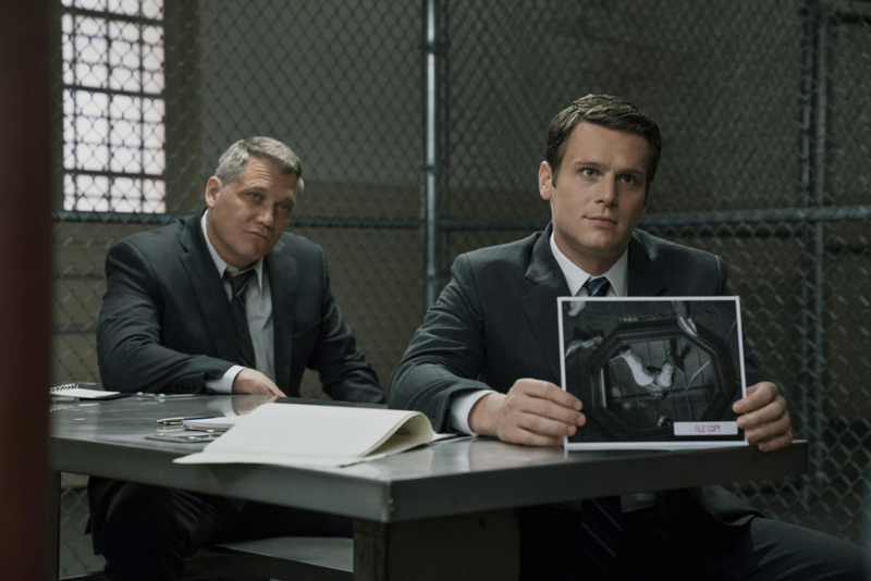 Mindhunter (AM BESTEN) | Alamy Stock Photo by Ron Harvey/Patrick Harbron /Netflix / courtesy Everett Collection/ Everett Collection Inc