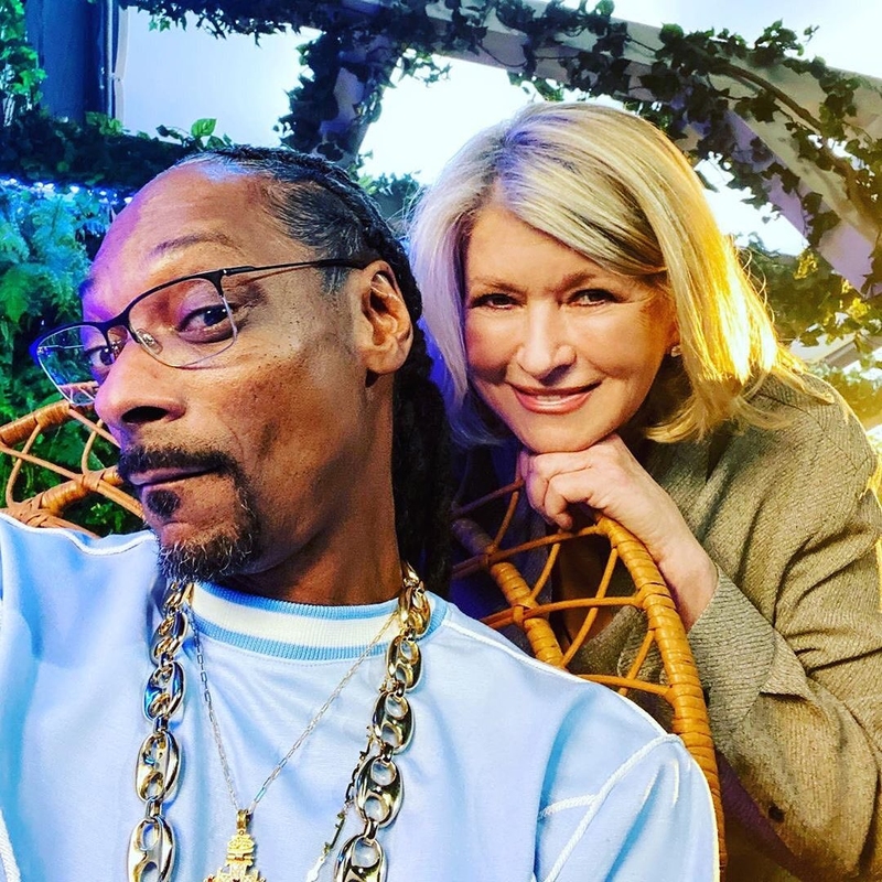 Sharing Selfies | Instagram/@marthastewart