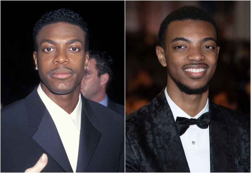 Chris Tucker & Destin Tucker | Getty Images Photo by Ron Galella Ltd & Alamy Stock Photo by Aurore Marechal/ABACAPRESS