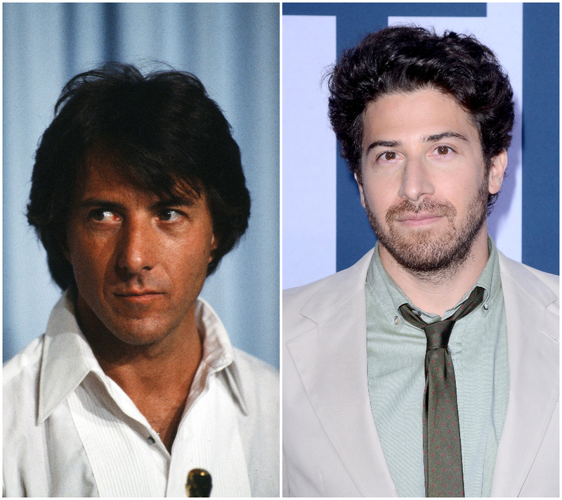 Dustin Hoffman & Jake Hoffman | Getty Images Photo by Michael Montfort & Kathy Hutchins/Shutterstock