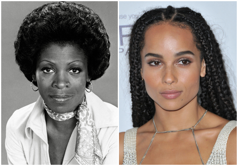 Zoe Kravitz: Enkelin von Roxie Roker | Alamy Stock Photo by PictureLux / The Hollywood Archive 