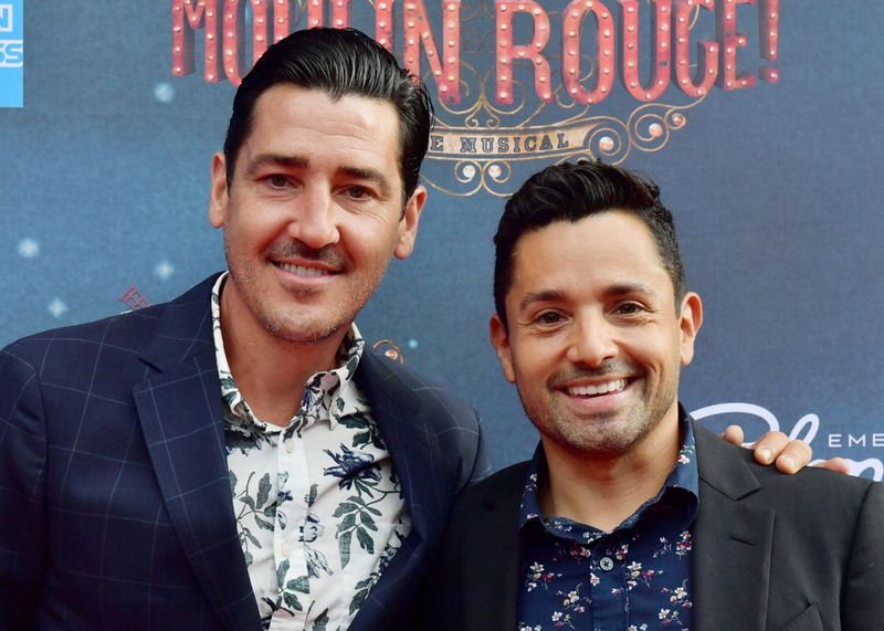 Harley Rodriguez & Jonathan Knight | Getty Images Photo by Paul Marotta/ Emerson Colonial Theatre