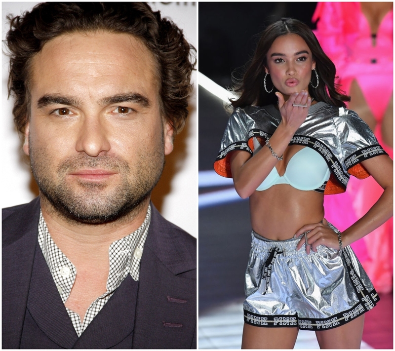 Johnny Galecki und Kelsey Harper | Alamy Stock Photo & Getty Images Photo by Angela Weiss /AFP