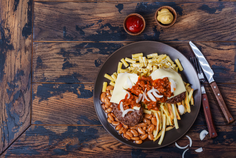 Garbage Plate | Alamy Stock Photo by Ekaterina Markelova 