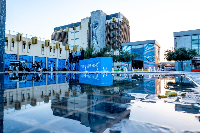 The Unique Doha Fire Station | Alamy Stock Photo